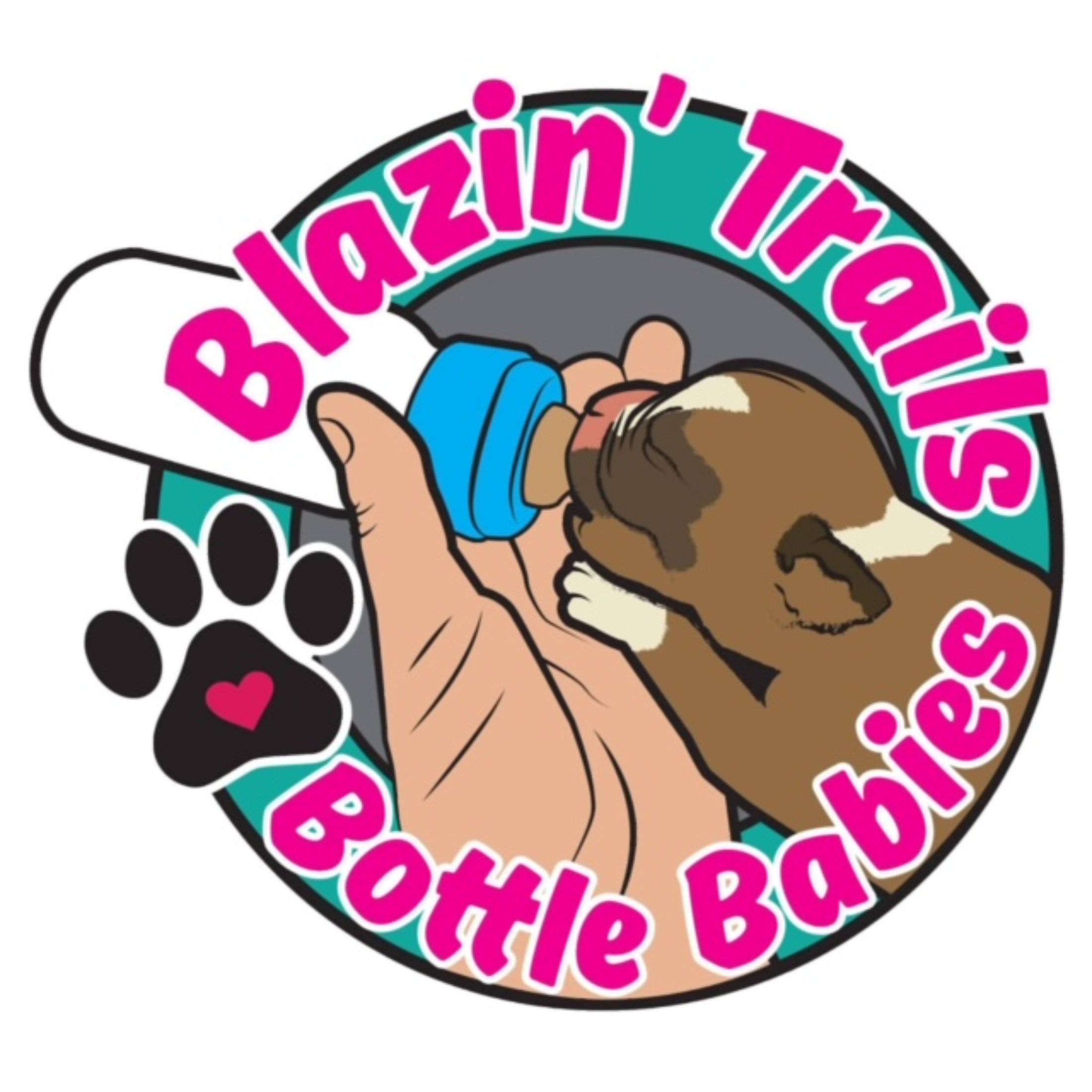 Blazin Trails Bottle Babies Logo